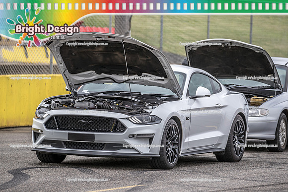 Sunday Funday @ Calder Park Drag Racing Sunday 29 September 2019 (124909)  WHITE MUSTANG  TBC