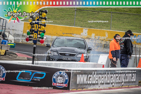 Sunday Funday @ Calder Park Drag Racing Sunday 29 September 2019 (124821)  AIU587