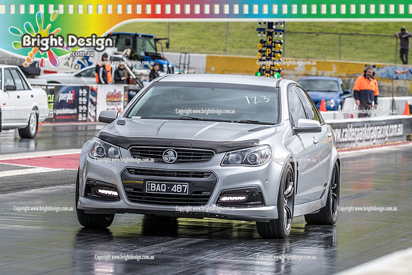 Sunday Funday @ Calder Park Drag Racing Sunday 29 September 2019 (124780)  BAQ487