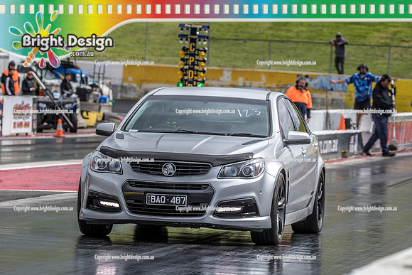 Sunday Funday @ Calder Park Drag Racing Sunday 29 September 2019 (124778)  BAQ487