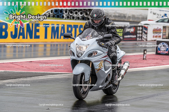 Sunday Funday @ Calder Park Drag Racing Sunday 29 September 2019 (124748)  ZE1TH CHRIS BIKE