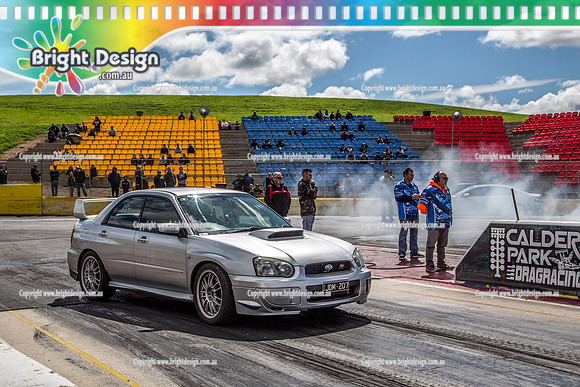 Sunday Funday @ Calder Park Drag Racing Sunday 22 September 2019 (122045)  JDM207