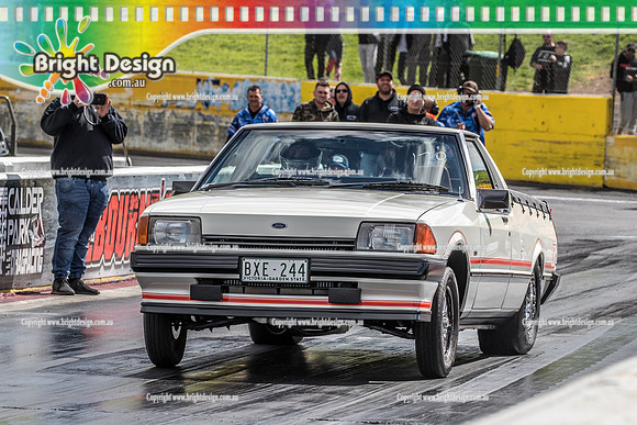 Sunday Funday @ Calder Park Drag Racing Sunday 22 September 2019 (122086)  BXE244