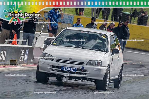 Sunday Funday @ Calder Park Drag Racing Sunday 22 September 2019 (122101)  6182 STALET