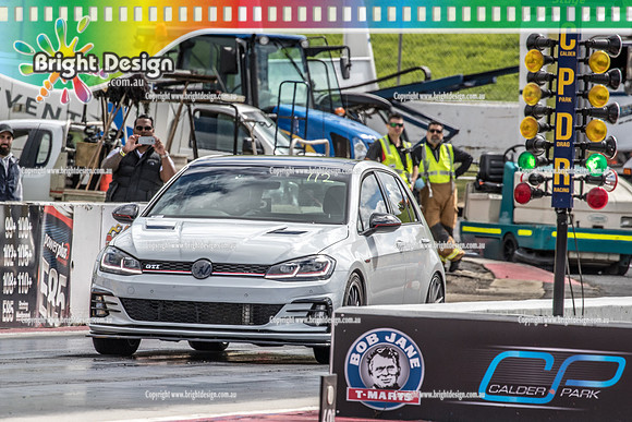 Sunday Funday @ Calder Park Drag Racing Sunday 22 September 2019 (122202)  VW GTI 1144