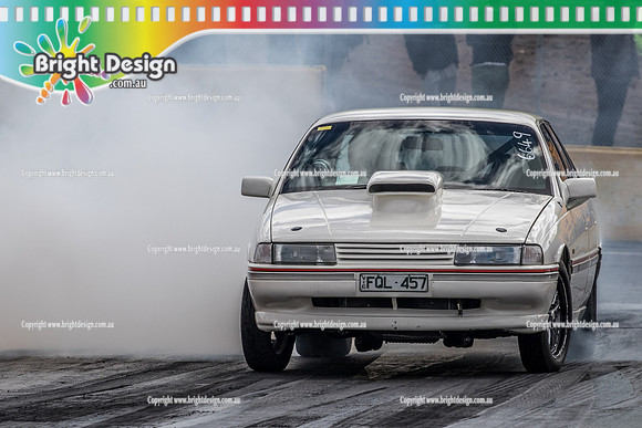 Sunday Funday @ Calder Park Drag Racing Sunday 22 September 2019 (122251)  6649 FQL457 MICHAEL RYDER