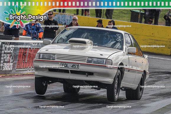Sunday Funday @ Calder Park Drag Racing Sunday 22 September 2019 (122256)  6649 FQL457 MICHAEL RYDER