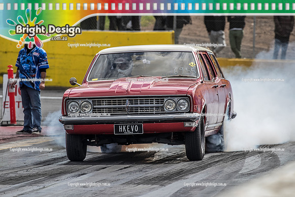 Sunday Funday @ Calder Park Drag Racing Sunday 22 September 2019 (122277)  6955 HKEVO KEVIN COX