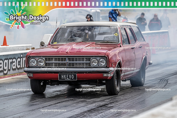 Sunday Funday @ Calder Park Drag Racing Sunday 22 September 2019 (122286)  6955 HKEVO KEVIN COX
