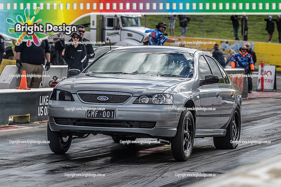 Sunday Funday @ Calder Park Drag Racing Sunday 22 September 2019 (122355)  GMF001  GM-F PERFORMANCE