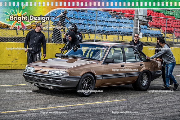 Sunday Funday @ Calder Park Drag Racing Sunday 22 September 2019 (122367)  Simon Evans VL