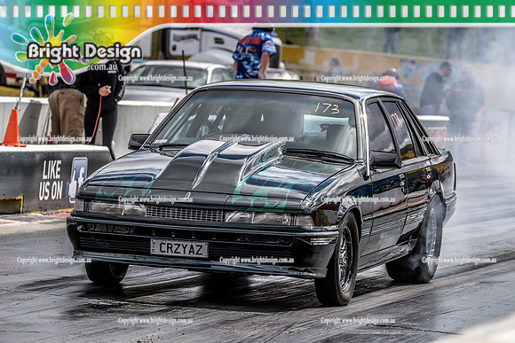 Sunday Funday @ Calder Park Drag Racing Sunday 22 September 2019 (122376)  CRZYAZ BRENTON LEE 6191