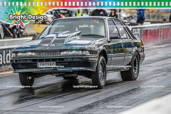 Sunday Funday @ Calder Park Drag Racing Sunday 22 September 2019 (122388)  CRZYAZ BRENTON LEE 6191