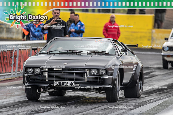 Sunday Funday @ Calder Park Drag Racing Sunday 22 September 2019 (122480)  8LAMBO
