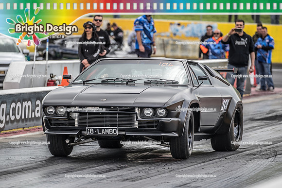 Sunday Funday @ Calder Park Drag Racing Sunday 22 September 2019 (122483)  8LAMBO