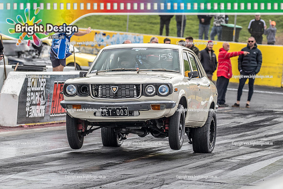 Sunday Funday @ Calder Park Drag Racing Sunday 22 September 2019 (122492)  JET003  PETER DOUKAS