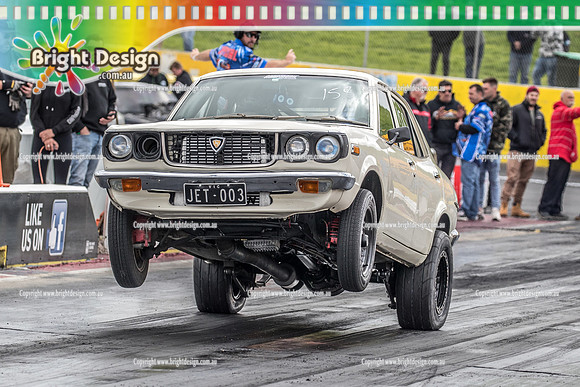 Sunday Funday @ Calder Park Drag Racing Sunday 22 September 2019 (122496)  JET003  PETER DOUKAS