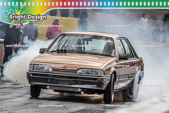 Sunday Funday @ Calder Park Drag Racing Sunday 22 September 2019 (122643)  Simon Evans VL