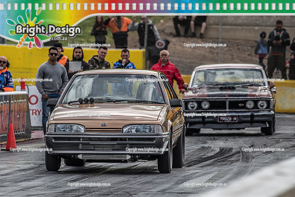 Sunday Funday @ Calder Park Drag Racing Sunday 22 September 2019 (122656)  Simon Evans VL