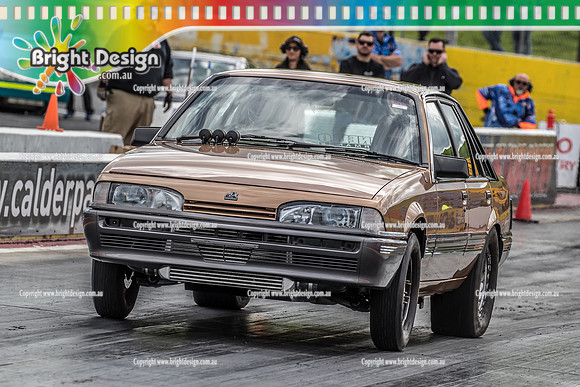 Sunday Funday @ Calder Park Drag Racing Sunday 22 September 2019 (122661)  Simon Evans VL