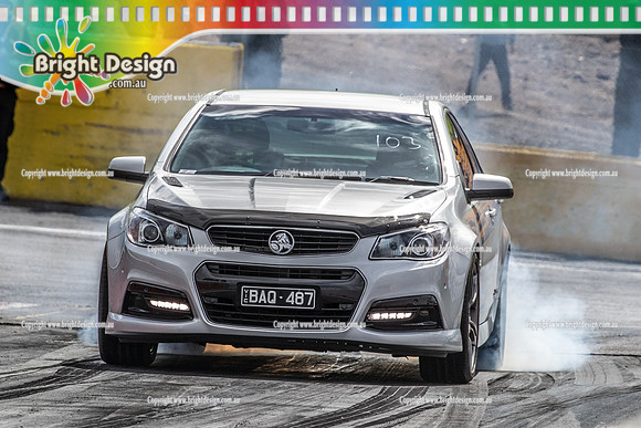 Sunday Funday @ Calder Park Drag Racing Sunday 22 September 2019 (122690)  BAQ487