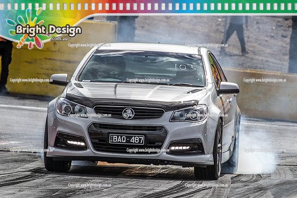 Sunday Funday @ Calder Park Drag Racing Sunday 22 September 2019 (122691)  BAQ487