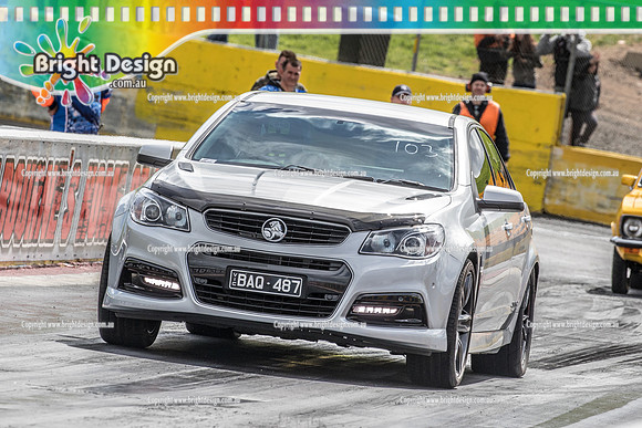 Sunday Funday @ Calder Park Drag Racing Sunday 22 September 2019 (122696)  BAQ487