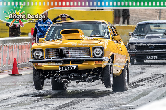 Sunday Funday @ Calder Park Drag Racing Sunday 22 September 2019 (122724)  7133 FLYGTR DAVID