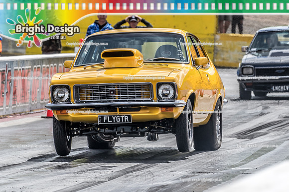 Sunday Funday @ Calder Park Drag Racing Sunday 22 September 2019 (122727)  7133 FLYGTR DAVID