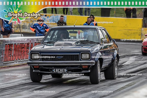 Sunday Funday @ Calder Park Drag Racing Sunday 22 September 2019 (122746)  LHCHEV  Rod Jansen