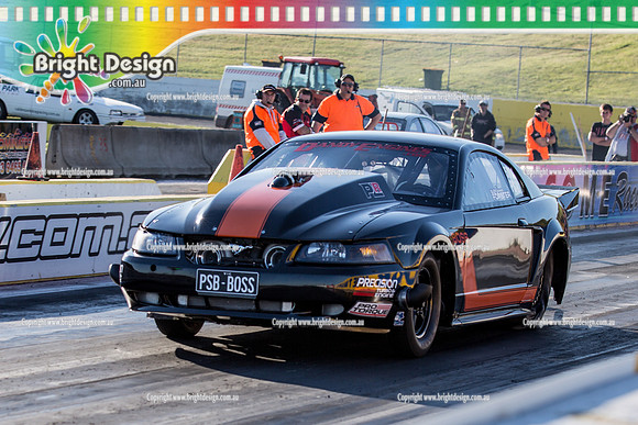 ANDRA Street Outlaws Drag Racing Quals Rnd 5 @ Calder Park 24 September 2014 (25345)  PSBBOSS  SKINNER