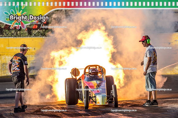 AA Fast Friday @ Calder Park Drag Racing Friday 15 December 2017   (93940)   SPEED DEMON  JETCARS