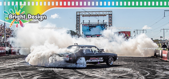 Summernats 34 Sunday 9 Jan 2022  BDMP2190  MCFRY BURNOUT