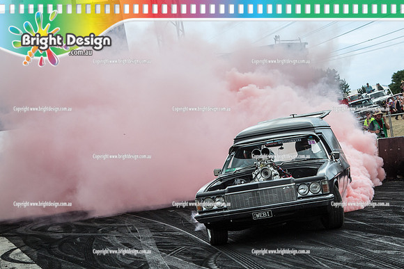 Summernats 28 Sunday 4 Jan 2015  BD  (8423)  WEBI BURNOUT