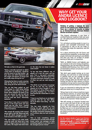 Fast Lane issue 29 November 2019 editional Chris Vilimovsky Page 2