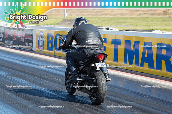 ANDRA Street Outlaws Drag Racing Quals Rnd 5 @ Calder Park 24 September 2014 (24476)  BIKE