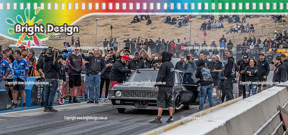 Street Outlaws NPK No Prep Kings vs Australia @ Calder D2 19 March 2023 (148442) SHAWN MURDER NOVA