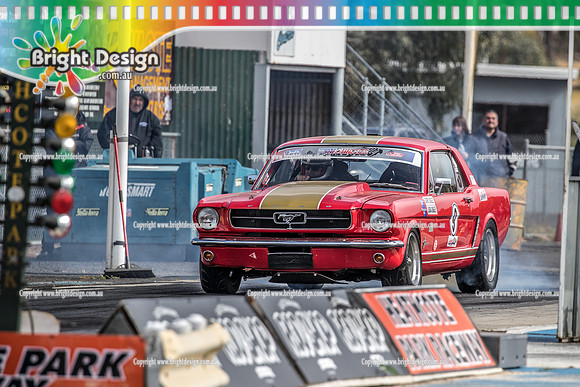 Ford vs Holden Nationals @ Heathcote Park Raceway Sat 26 Oct 2019 (24228)  GARRY QUIGLEY MUSTANG 9