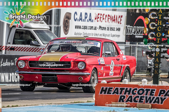 Ford vs Holden Nationals @ Heathcote Park Raceway Sat 26 Oct 2019 (24236)  GARRY QUIGLEY MUSTANG 9