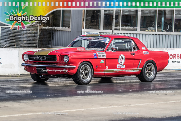 Ford vs Holden Nationals @ Heathcote Park Raceway Sat 26 Oct 2019 (24249)  GARRY QUIGLEY MUSTANG 9