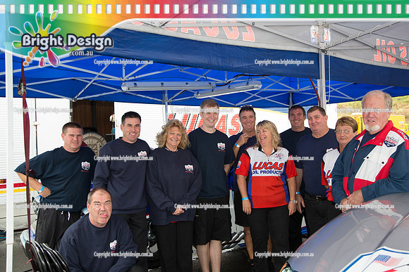 X-Champs @ Sydney Dragway SAT 3 May 2014  (4013)  TD 76 TOP DOOR SLAMMER GARY PHILLIPS  CROWD