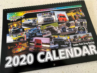 2020 Calendar packed full of Bright Design Drag Racing photographic images