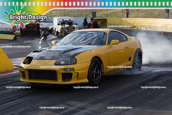 ANDRA Street Outlaws Drag Racing Quals Rnd 6 @ Calder Park 10 October 2014  (25628)  YELLOW  TBC 5691