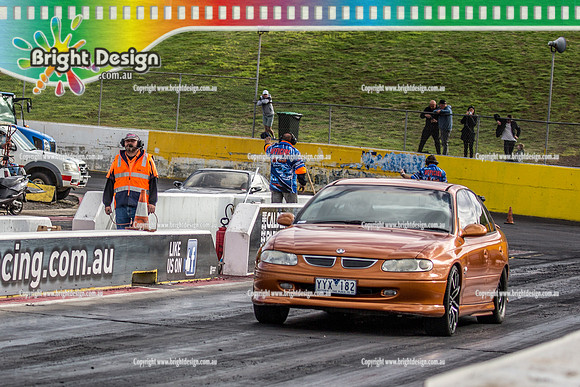 Sunday Funday @ Calder Park Drag Racing Sunday 16 June 2019 (119594)  YYX782