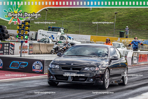 Sunday Funday @ Calder Park Drag Racing Sunday 16 June 2019 (119643)  GTO229