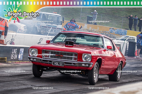 Sunday Funday @ Calder Park Drag Racing Sunday 16 June 2019 (119655)  HQLSX
