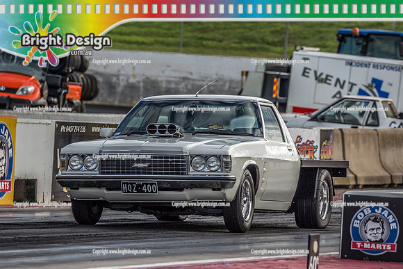 Sunday Funday @ Calder Park Drag Racing Sunday 16 June 2019 (119670)  HQZ500