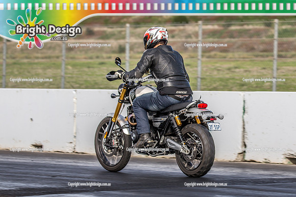 Sunday Funday @ Calder Park Drag Racing Sunday 16 June 2019 (119683)  2F5SP  BIKE