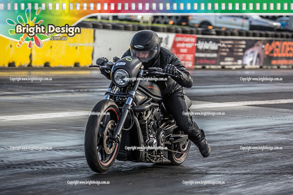 Sunday Funday @ Calder Park Drag Racing Sunday 16 June 2019 (119706)  LEIGH BIKE