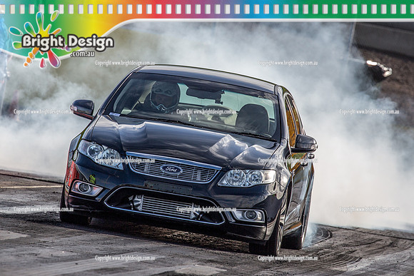 Sunday Funday @ Calder Park Drag Racing Sunday 16 June 2019 (119790)  203 BLACK FORD TBC